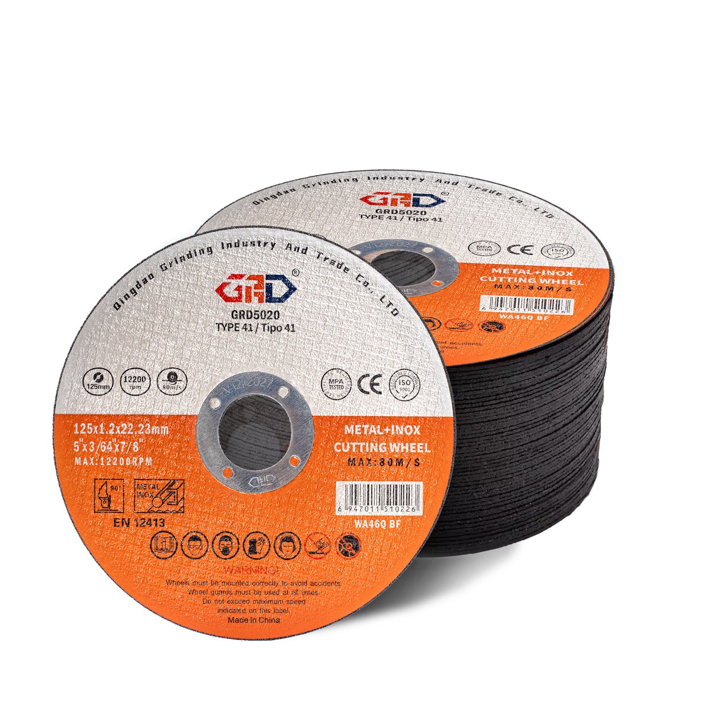 Lot de 25 Disques de Coupe 125 mm – Métal & Acier – Haute Performance – Disque Meuleuse Ultra Résistant