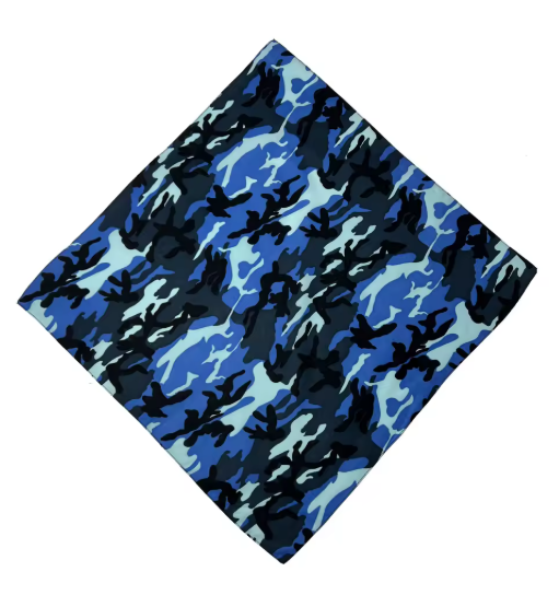 Bandana camouflage multifonction – Foulard coton style militaire & outdoor