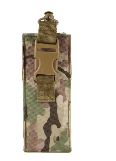 Porte-bouteille tactique MOLLE pour gourde ou bouteille – Pochette nylon outdoor