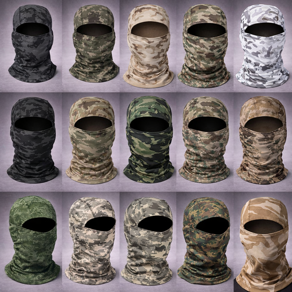Cagoule Intégrale Outdoor – Balaclava Respirante Multi-Activités (Moto, Ski, Randonnée, Cyclisme, Chasse)