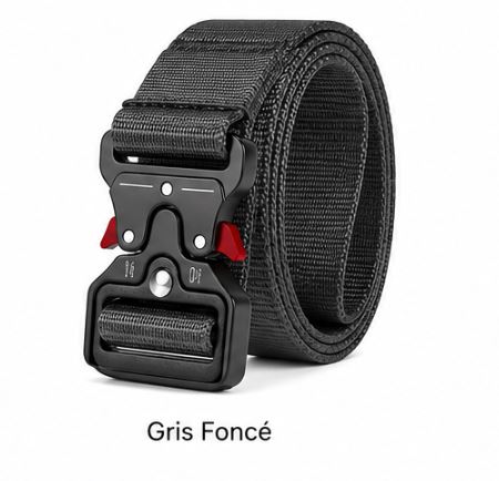 Ceinture tactique réglable à boucle rapide – Nylon renforcé