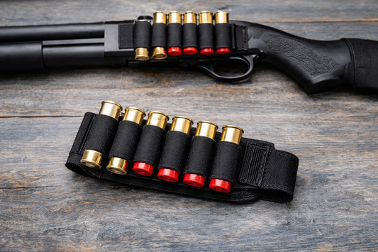 Étui Porte-Cartouches 6 Trous pour Fusil – Support Extérieur Multifonction