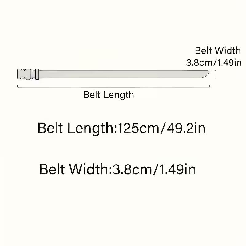 Ceinture tactique réglable à boucle rapide – Nylon renforcé
