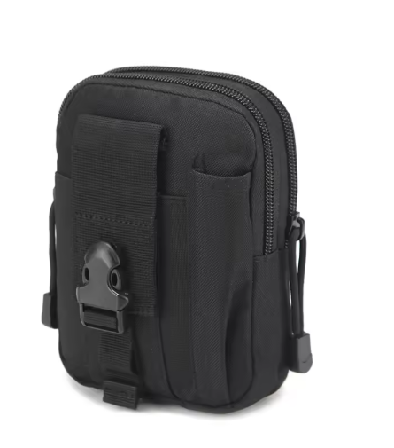 Pochette Tactique Molle Multifonction – Sac de Taille Compact pour Outdoor, Voyage et Airsoft