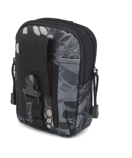 Pochette Tactique Molle Multifonction – Sac de Taille Compact pour Outdoor, Voyage et Airsoft