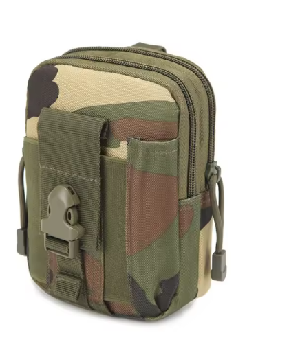 Pochette Tactique Molle Multifonction – Sac de Taille Compact pour Outdoor, Voyage et Airsoft