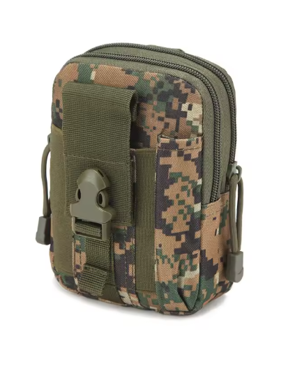 Pochette Tactique Molle Multifonction – Sac de Taille Compact pour Outdoor, Voyage et Airsoft