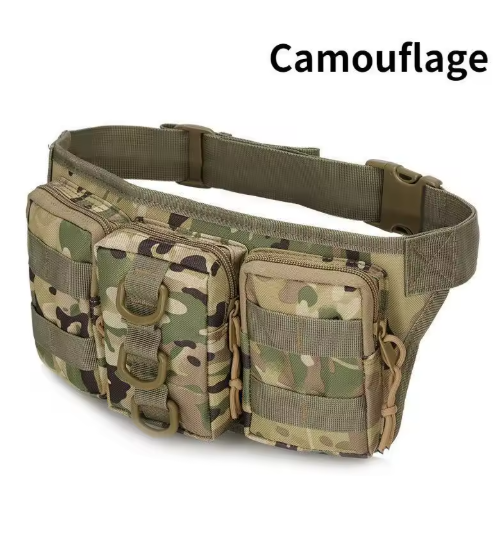 Sac banane tactique MOLLE imperméable – Sac de ceinture multi-poches outdoor