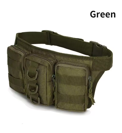 Sac banane tactique MOLLE imperméable – Sac de ceinture multi-poches outdoor