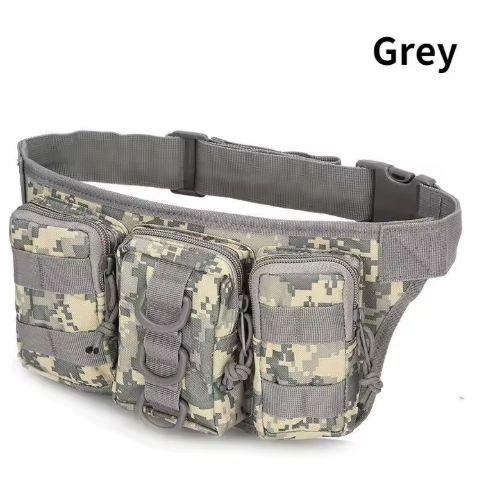 Sac banane tactique MOLLE imperméable – Sac de ceinture multi-poches outdoor